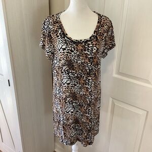 Tart Intimates leopard nightgown Sz L